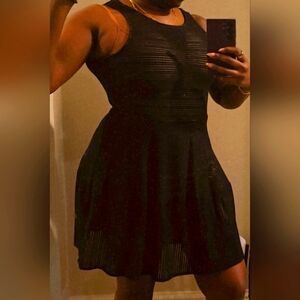 Little black dress with some snare